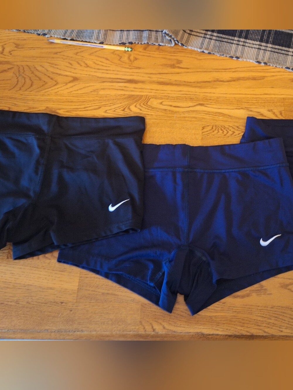 Nike Womens Dri-FIT Compression Shorts - Navy/Black